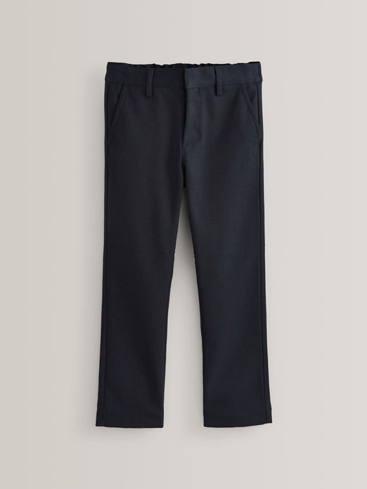 Disney Kidz - Navy Slim Waist Straight Leg School Trousers (3-17yrs) image 1