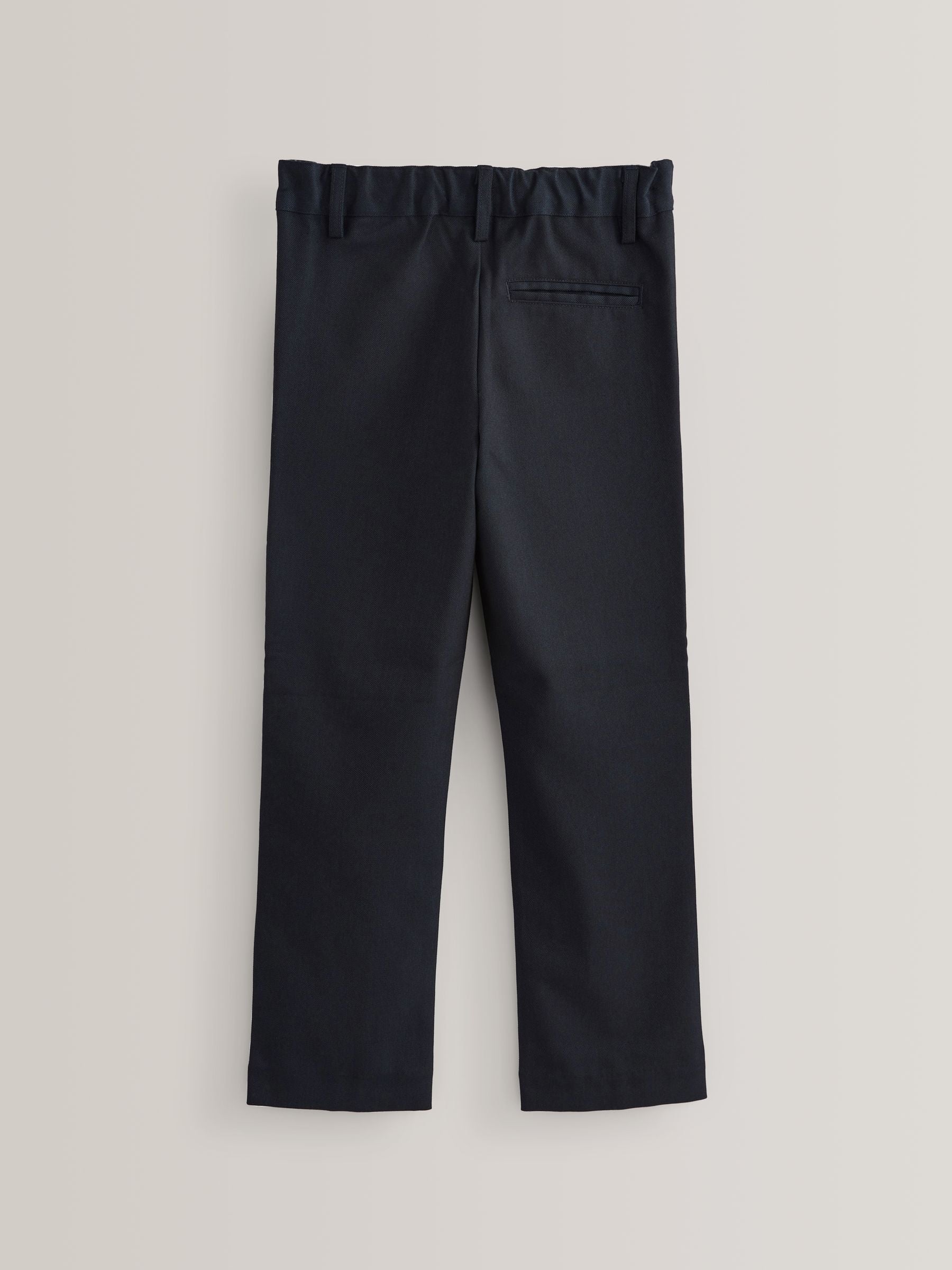Dsiney Kidz - Navy Slim Waist Straight Leg School Trousers (3-17yrs) image 2