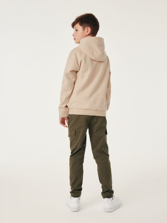 Baker by Ted Baker Stone Overhead Brown Hoodie image 2