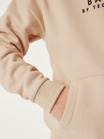Baker by Ted Baker Stone Overhead Brown Hoodie image 5
