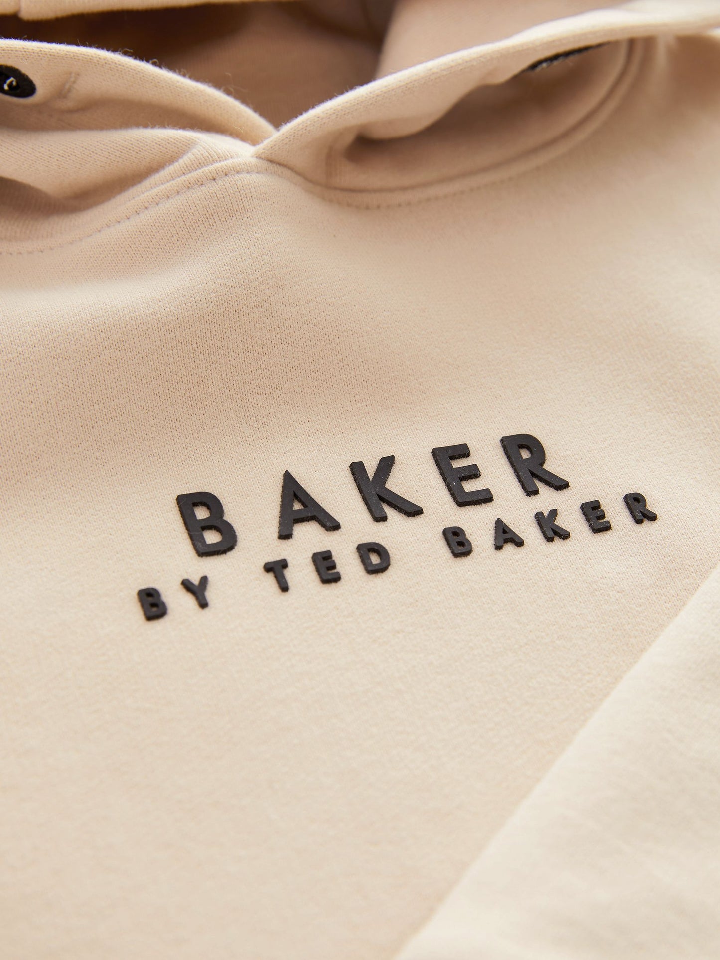 Baker by Ted Baker Stone Overhead Brown Hoodie image 8