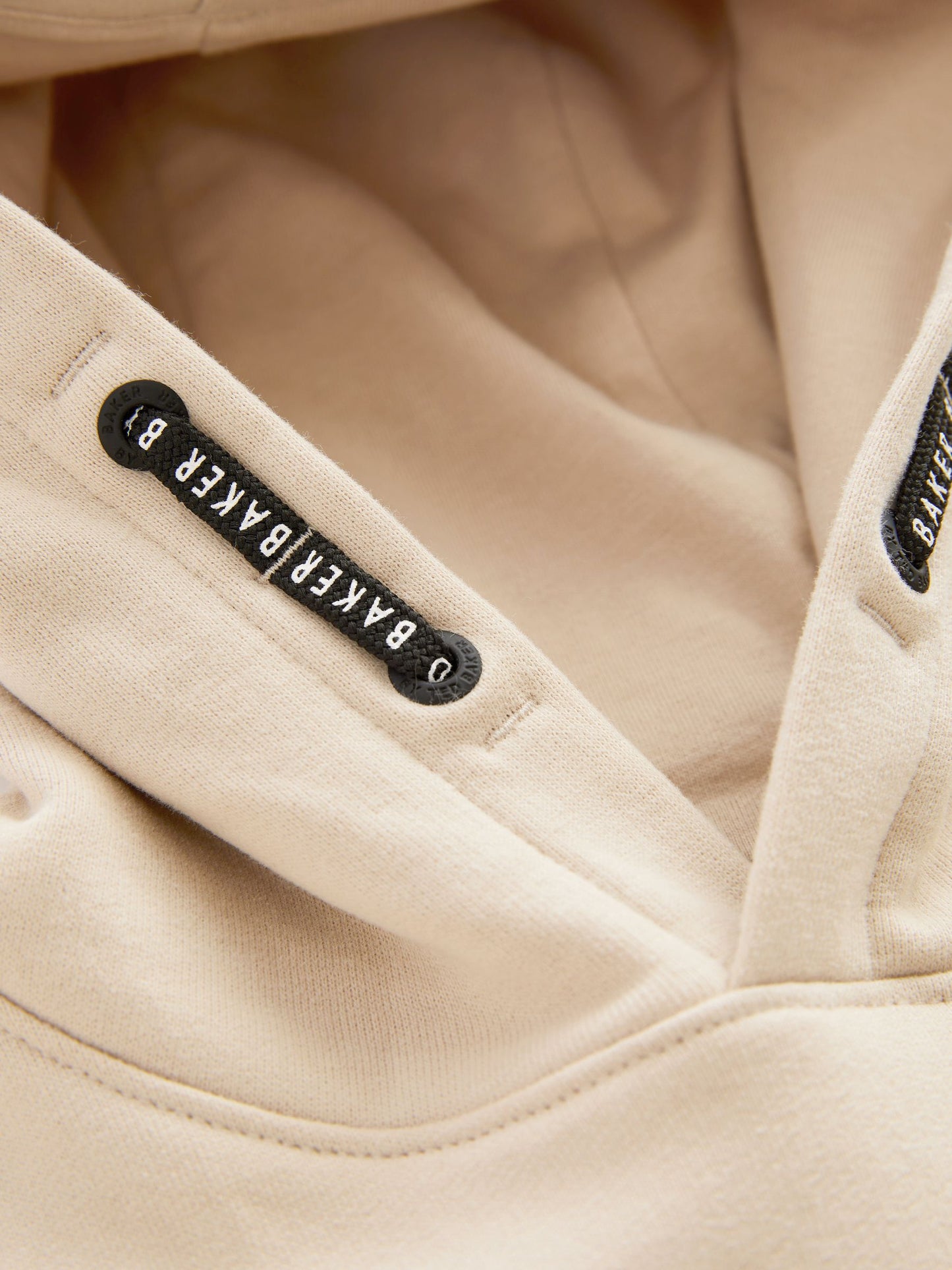 Baker by Ted Baker Stone Overhead Brown Hoodie image 9