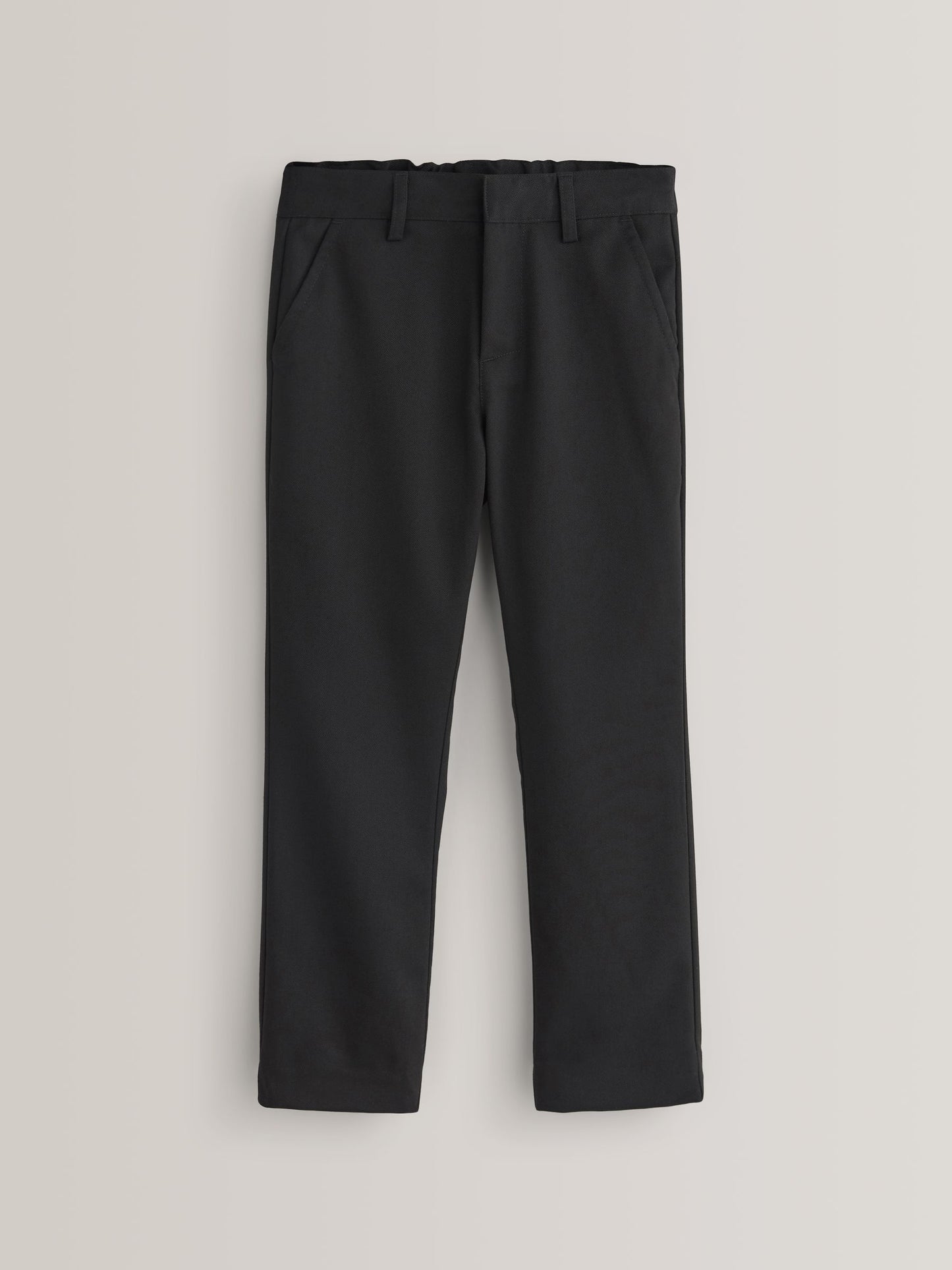 Dsiney Kidz - Black Slim Waist Straight Leg School Trousers (3-17yrs) image 1