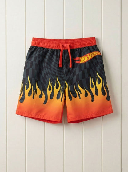 Dsiney Kidz - Vanilla Underground Red Hot Wheels Swim Shorts image 2
