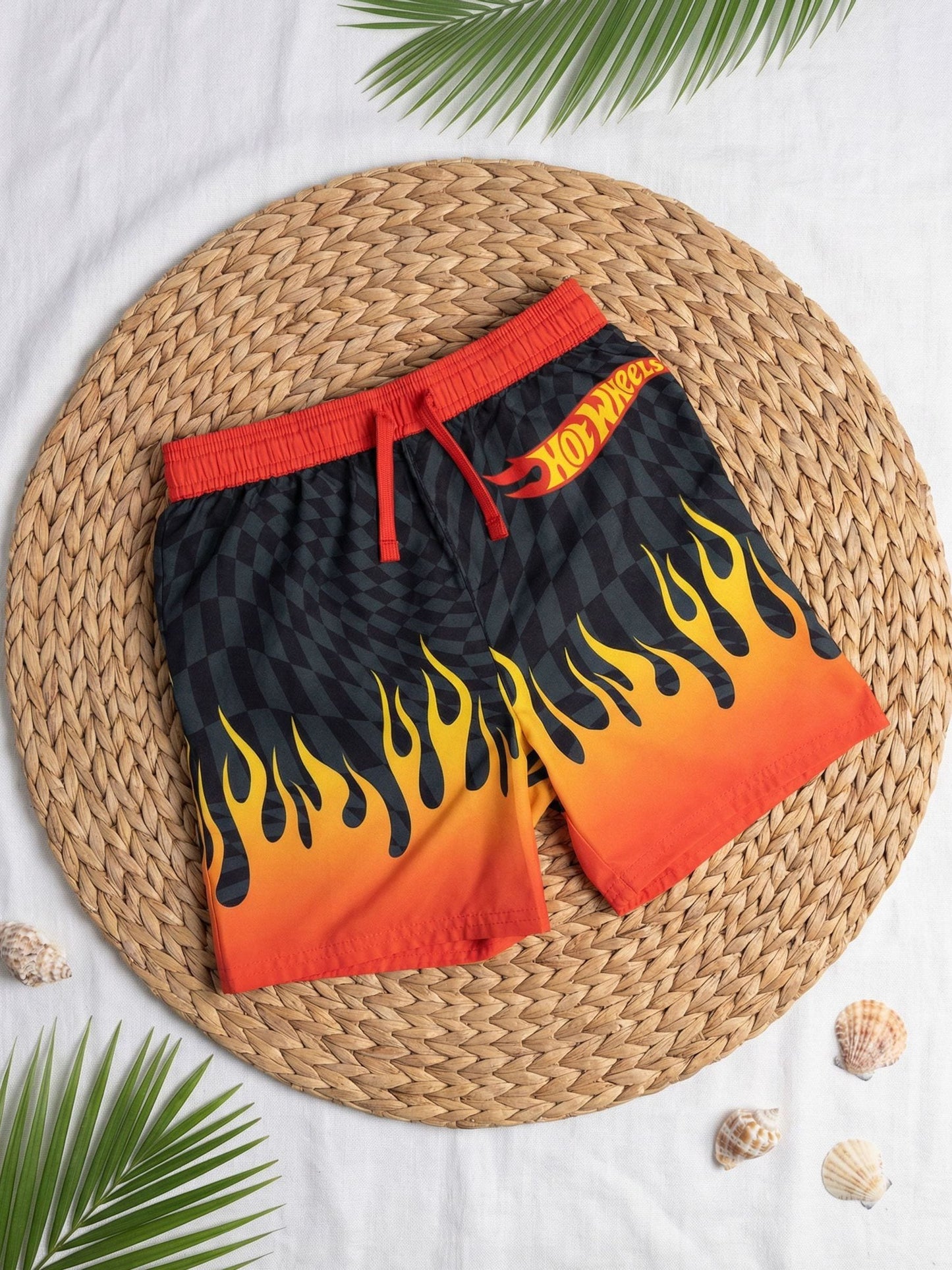 Dsiney Kidz - Vanilla Underground Red Hot Wheels Swim Shorts image 4