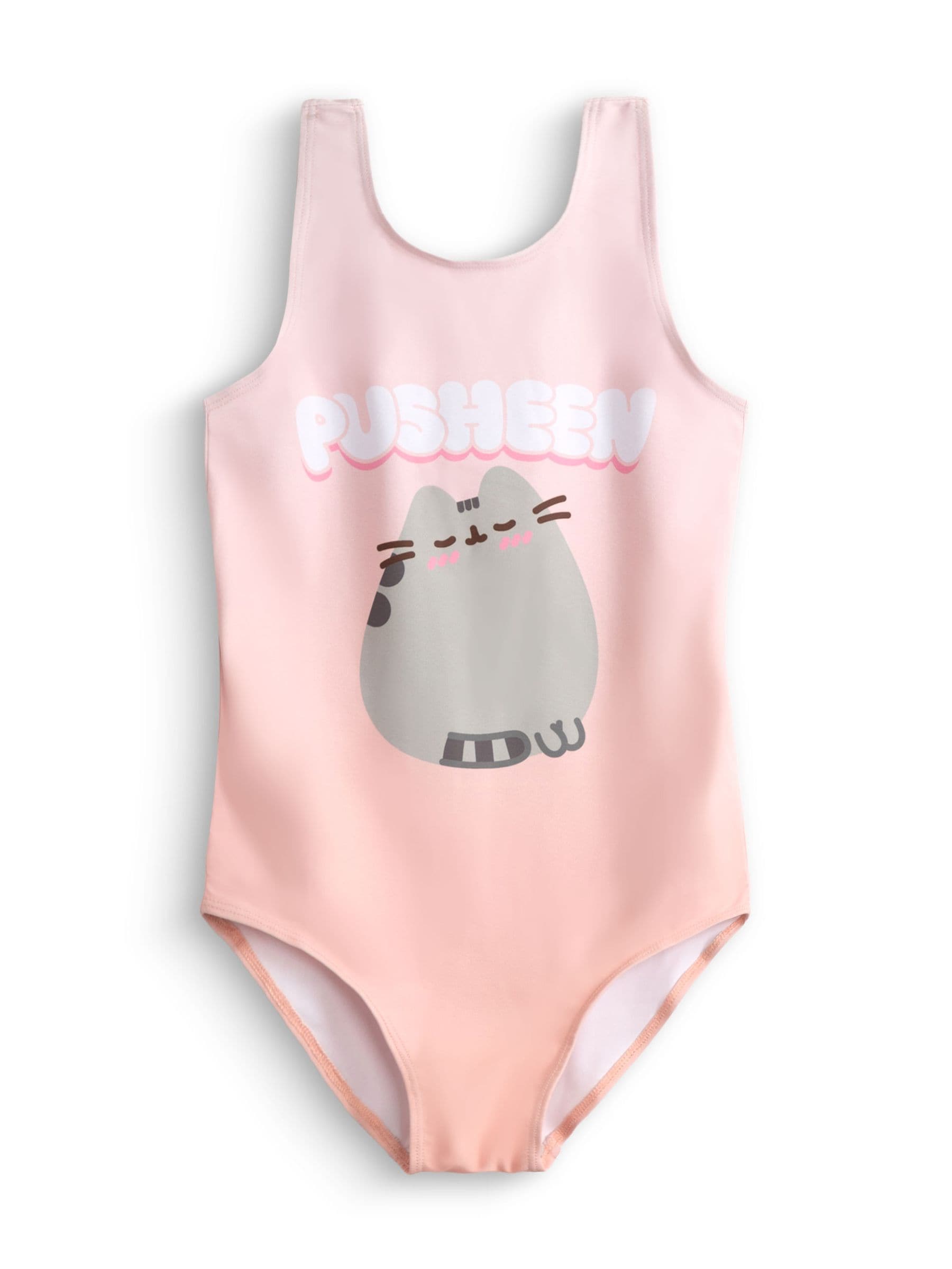Dsiney Kidz - Vanilla Underground Pink Pusheen One Piece Swimming Costume image 1