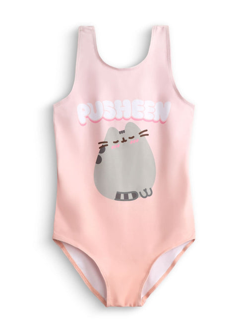 Dsiney Kidz - Vanilla Underground Pink Pusheen One Piece Swimming Costume image 1