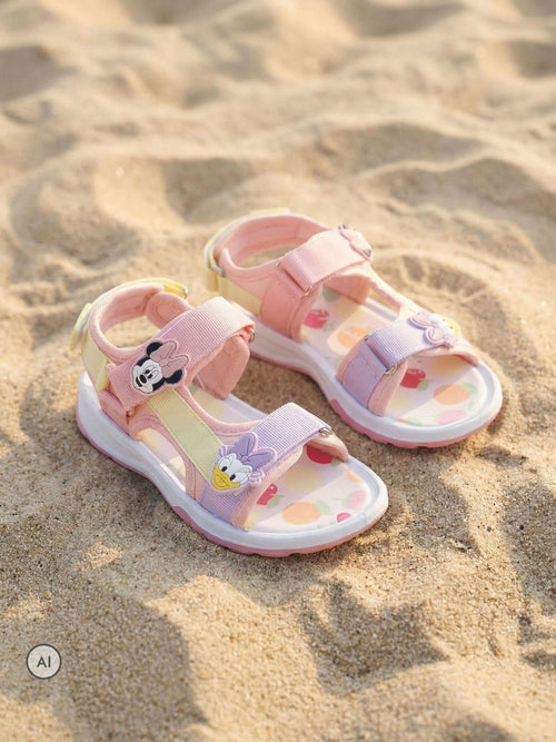 Vanilla Underground Pink Minnie Mouse Trekker Sandals image 1