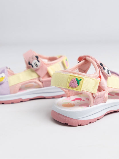 Vanilla Underground Pink Minnie Mouse Trekker Sandals image 3