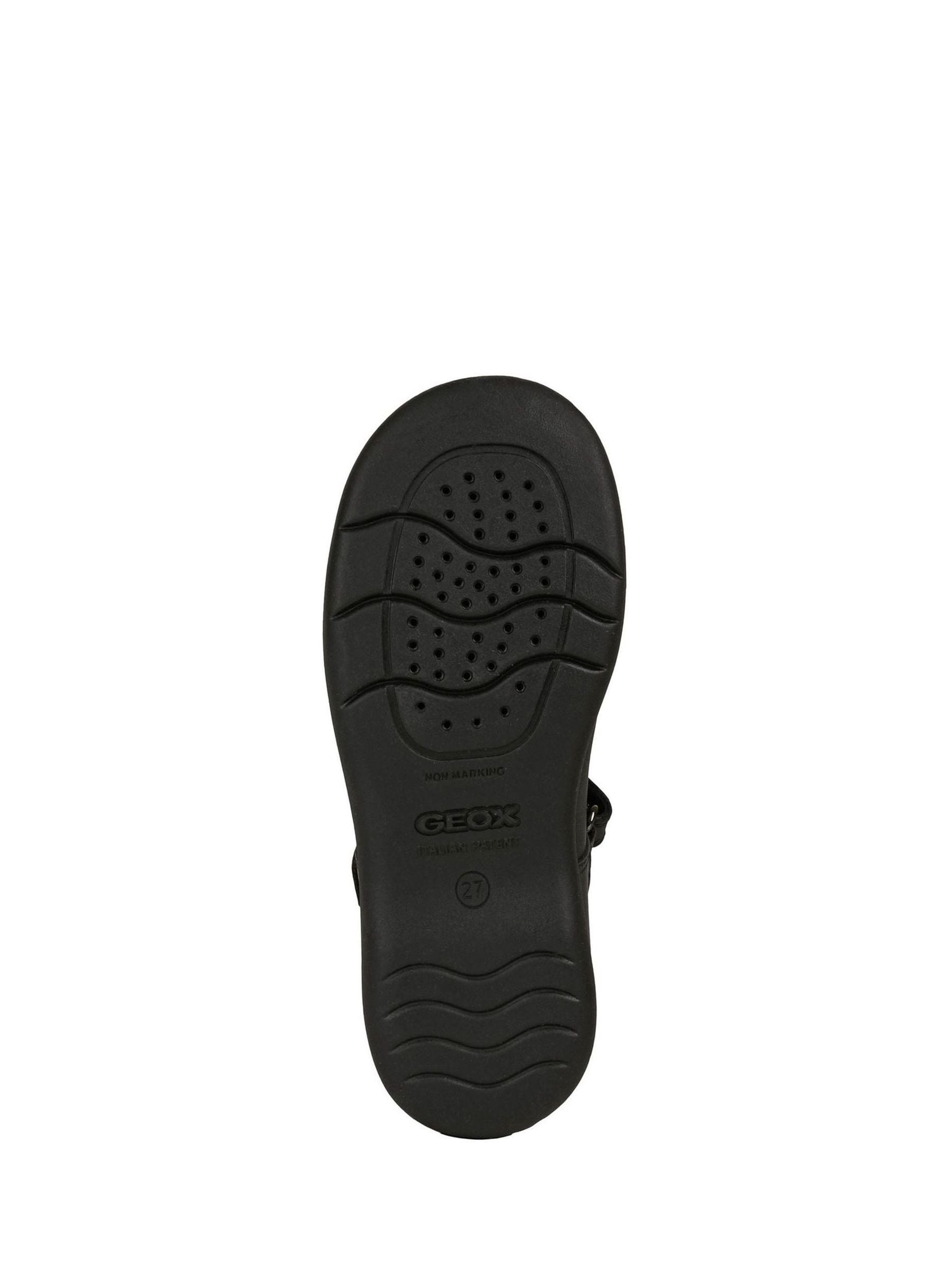 Geox Black Naimara Ballerina School Shoes image 4