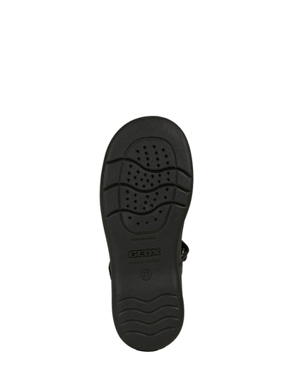 Geox Black Naimara Ballerina School Shoes image 4