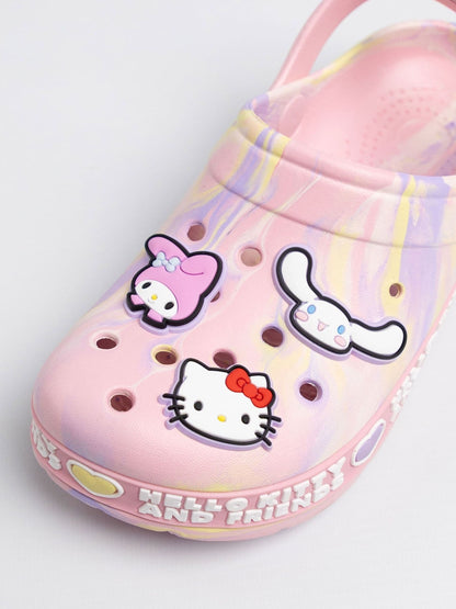 Vanilla Underground Pink Hello Kitty Clogs image 4
