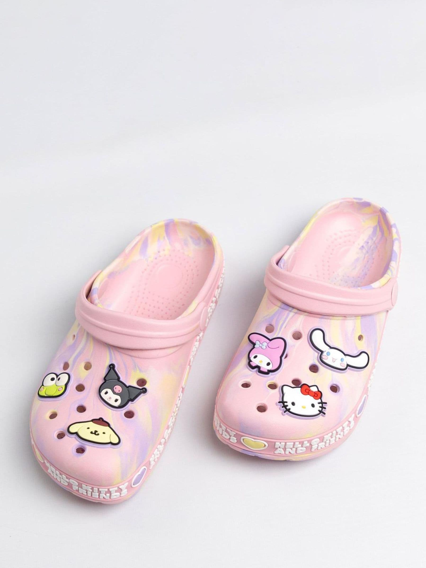 Vanilla Underground Pink Hello Kitty Clogs image 5