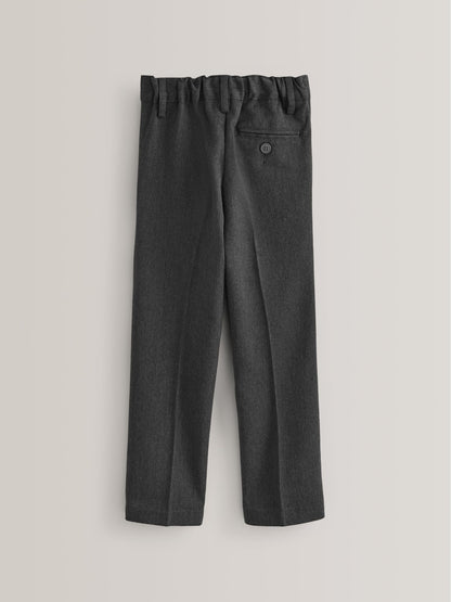 Dsiney Kidz - Grey Slim Waist School Pleat Front Trousers (3-17yrs) image 2