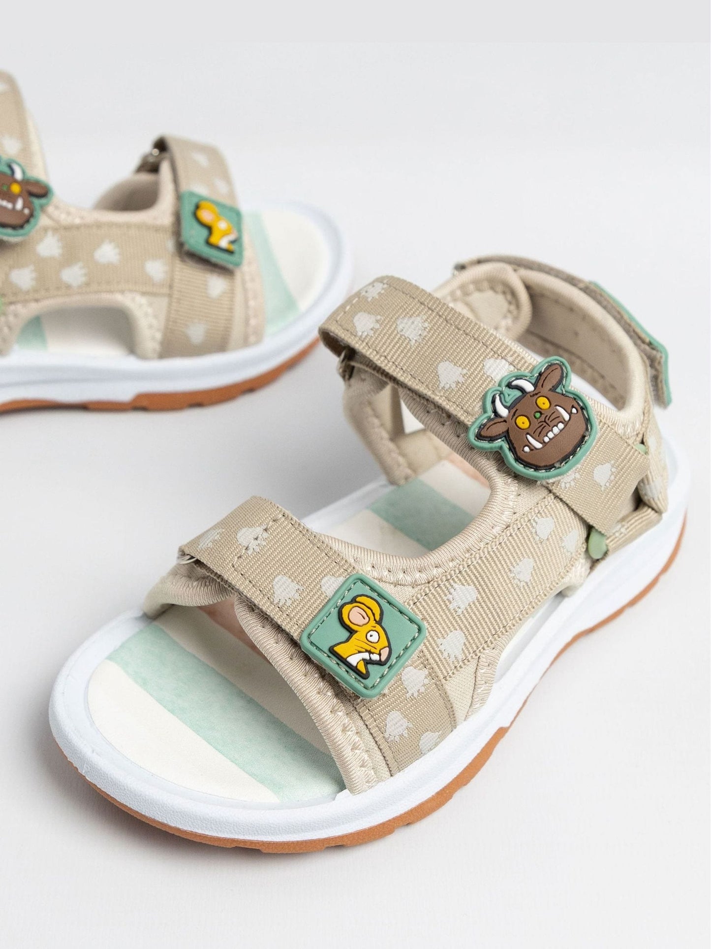 Vanilla Underground Brown Gruffalo And Friends Trekker Sandals image 6