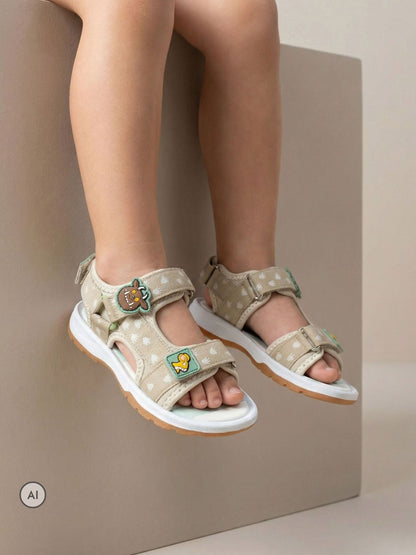 Vanilla Underground Brown Gruffalo And Friends Trekker Sandals image 7