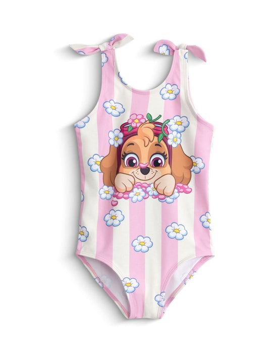 Dsiney Kidz - Vanilla Underground Pink Paw Patrol One Piece Swimming Costume image 1
