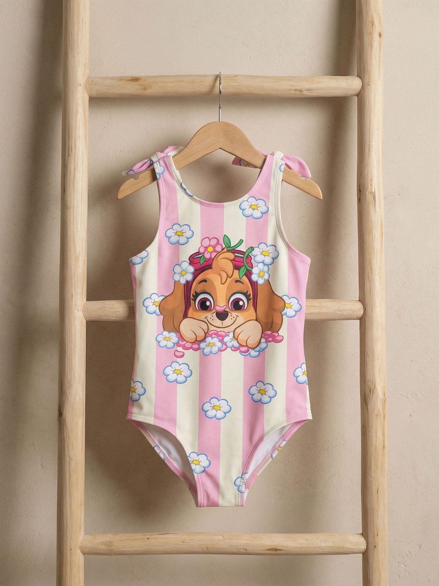 Dsiney Kidz - Vanilla Underground Pink Paw Patrol One Piece Swimming Costume image 2