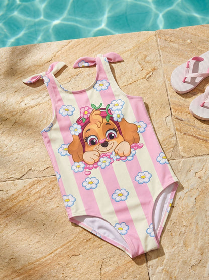 Dsiney Kidz - Vanilla Underground Pink Paw Patrol One Piece Swimming Costume image 3