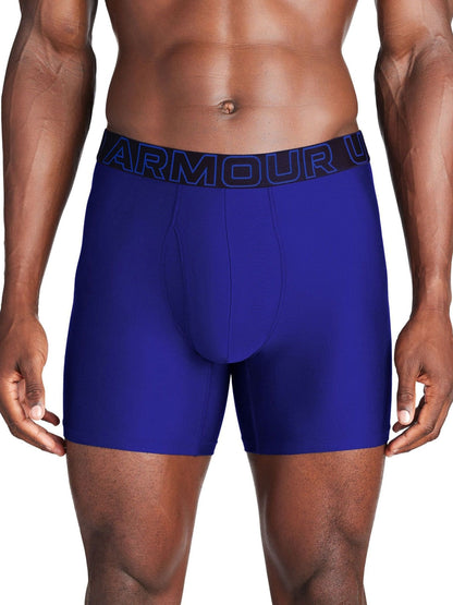 Dsiney Kidz - Under Armour Navy Blue Tech Solid Briefs 3 Pack image 5