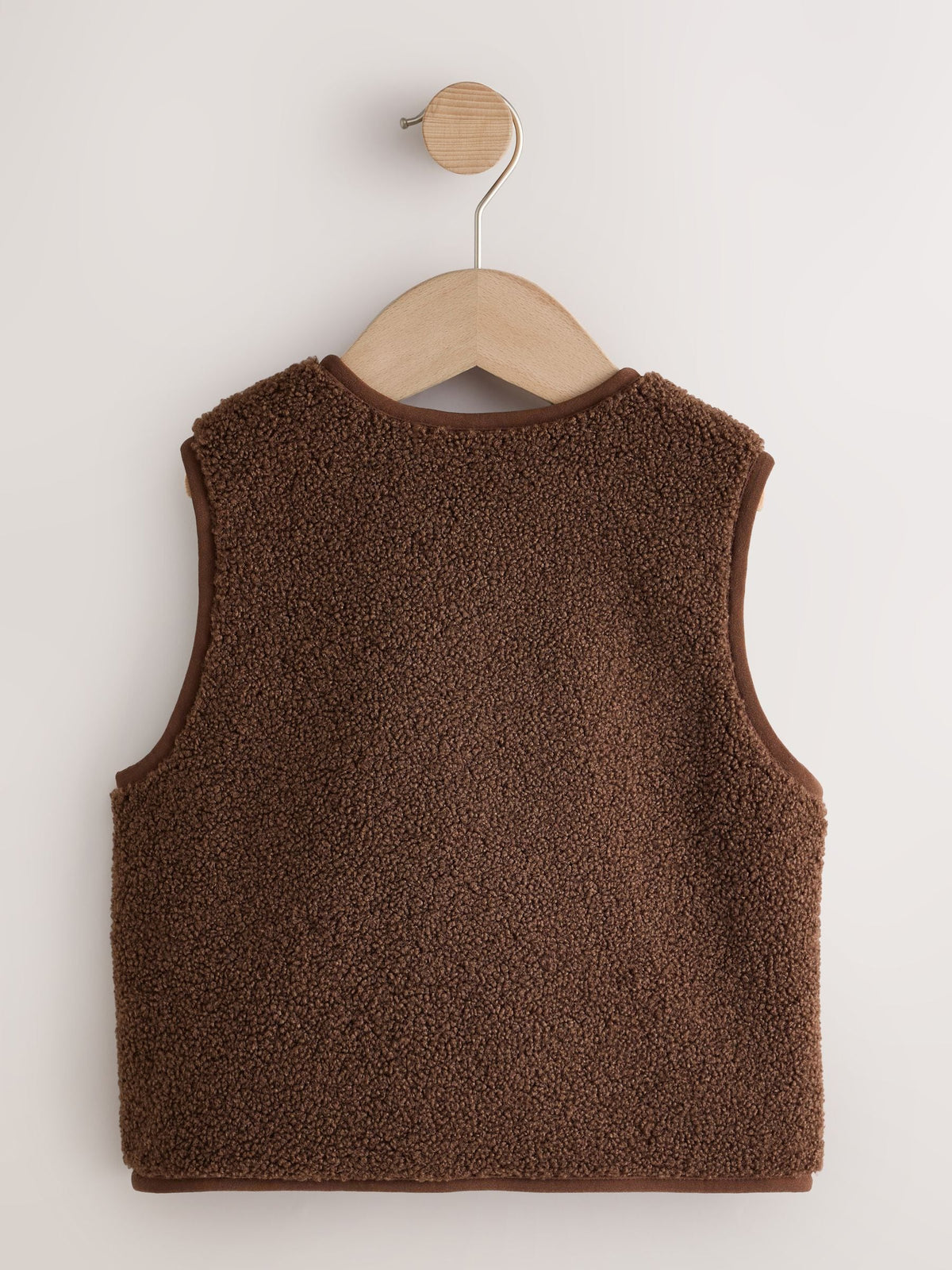 Chocolate Brown Gilet Fleece (3mths-7yrs) - image 7