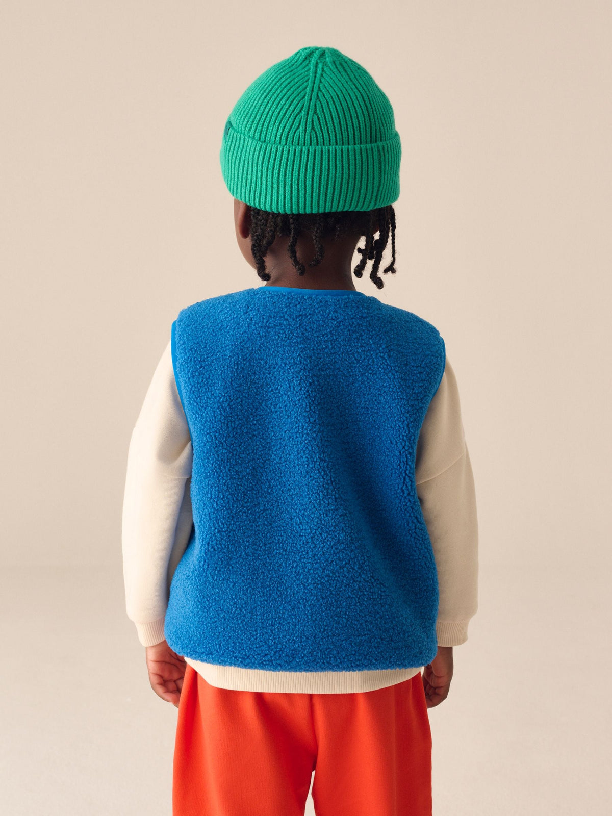 Bright Blue Gilet Fleece (3mths-7yrs) - image 3