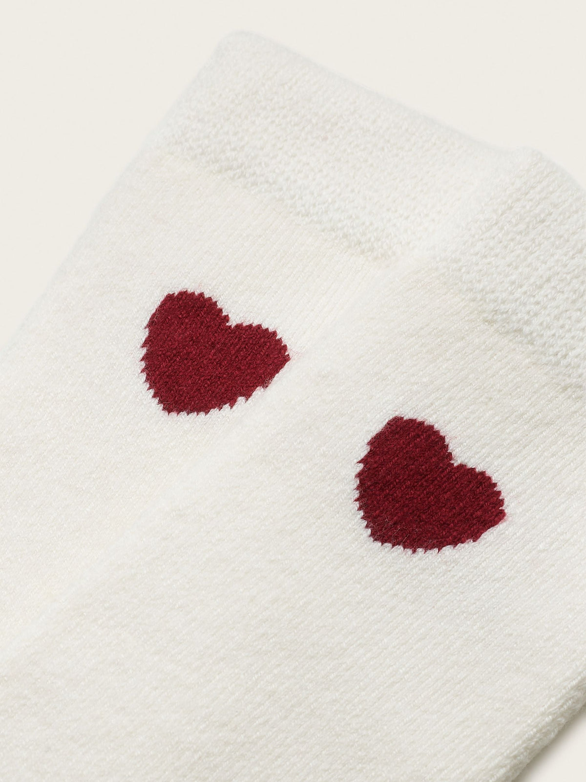 The White Company White Heart Motif Detail Bed Socks With Cashmere - image 2