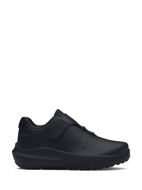 Under Armour Black Grey Surge 4 Trainers image 1