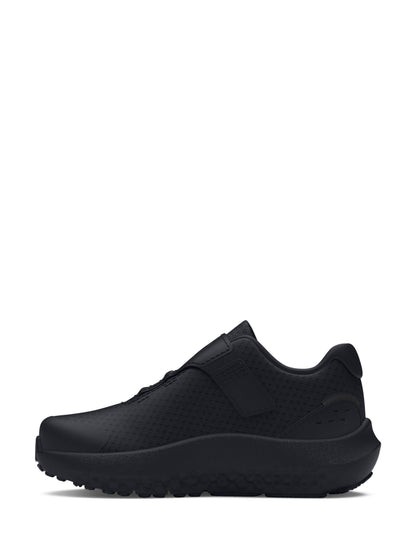 Under Armour Black Grey Surge 4 Trainers image 3
