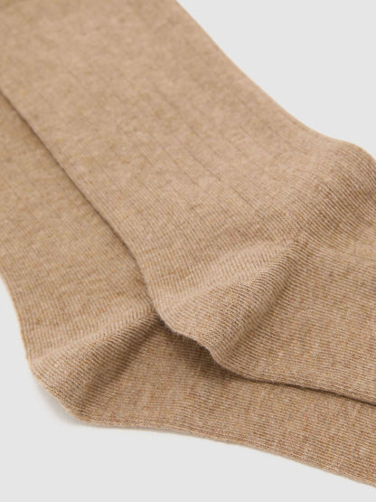 Reiss Dark Taupe Felicia Cotton Blend Ribbed Loafer Socks - image 2