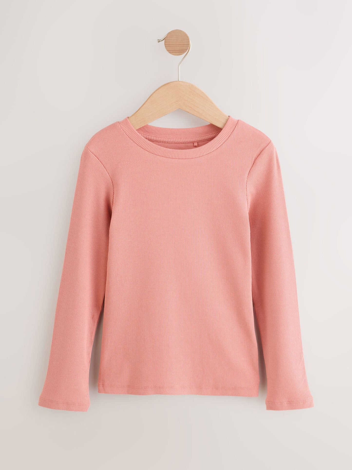 Dsiney Kidz - Pink Long Sleeve Ribbed Top (3-16yrs) image 4