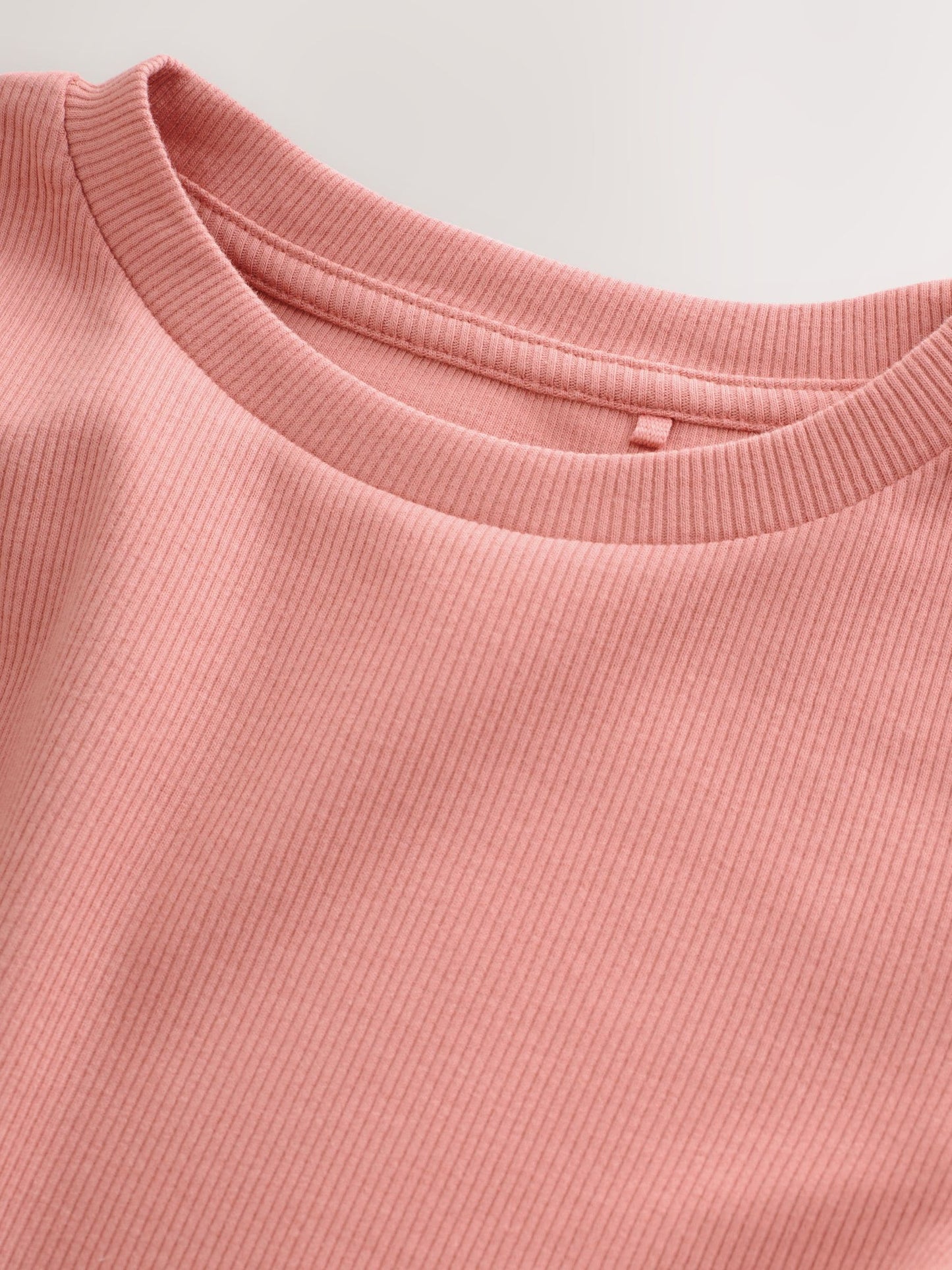 Dsiney Kidz - Pink Long Sleeve Ribbed Top (3-16yrs) image 6