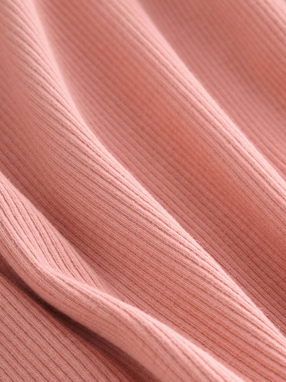 Dsiney Kidz - Pink Long Sleeve Ribbed Top (3-16yrs) image 7
