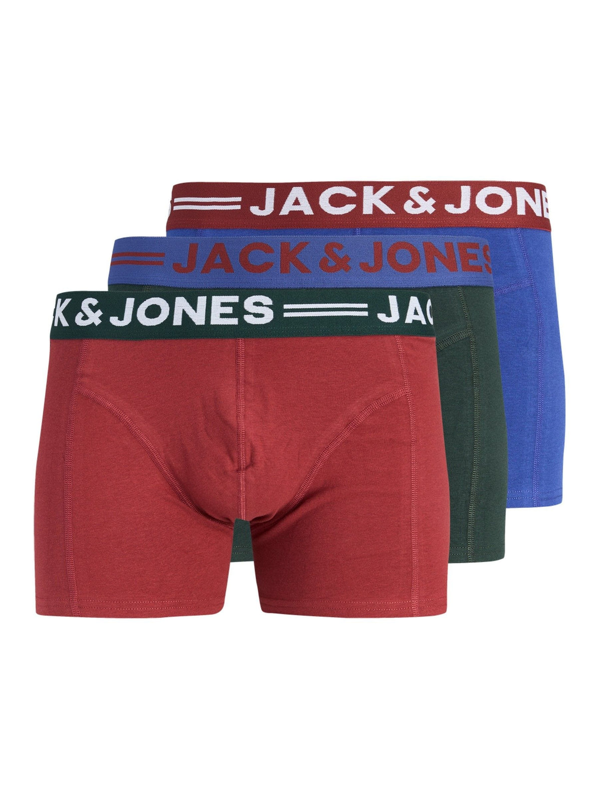 Dsiney Kidz - JACK & JONES Junior Red Boxers 3 Pack image 1