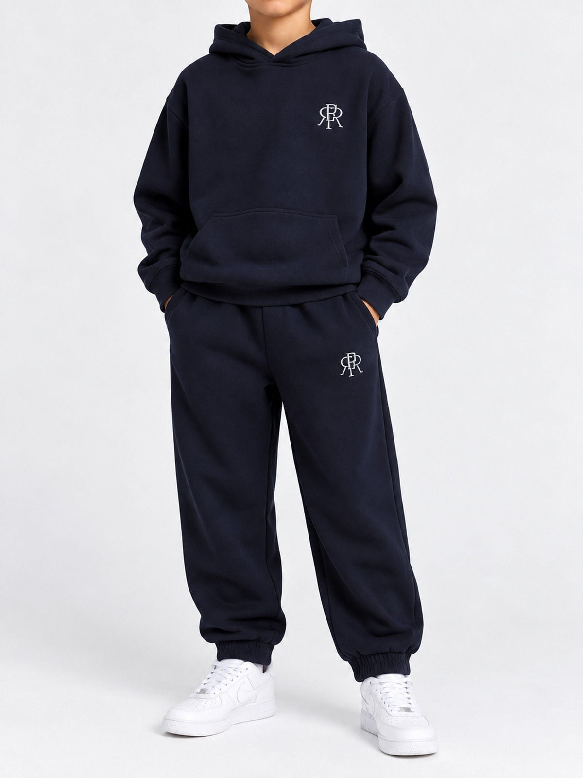 River Island Blue Essentials Hoodie & Joggers Set - image 1