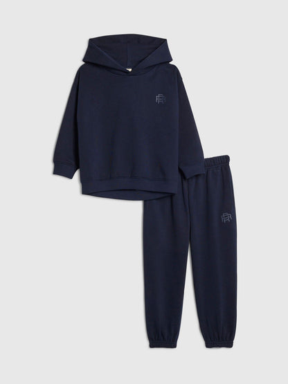River Island Blue Essentials Hoodie & Joggers Set - image 2