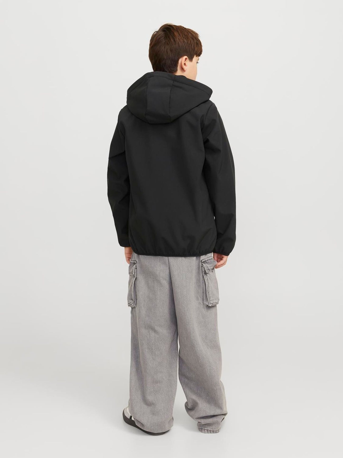 Dsiney Kidz - JACK & JONES JUNIOR Black Softshell Water-repellent Jacket image 2