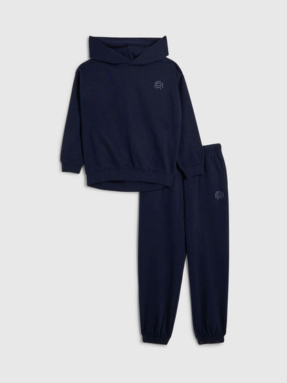 River Island Blue Essentials Hoodie & Joggers Set - image 1