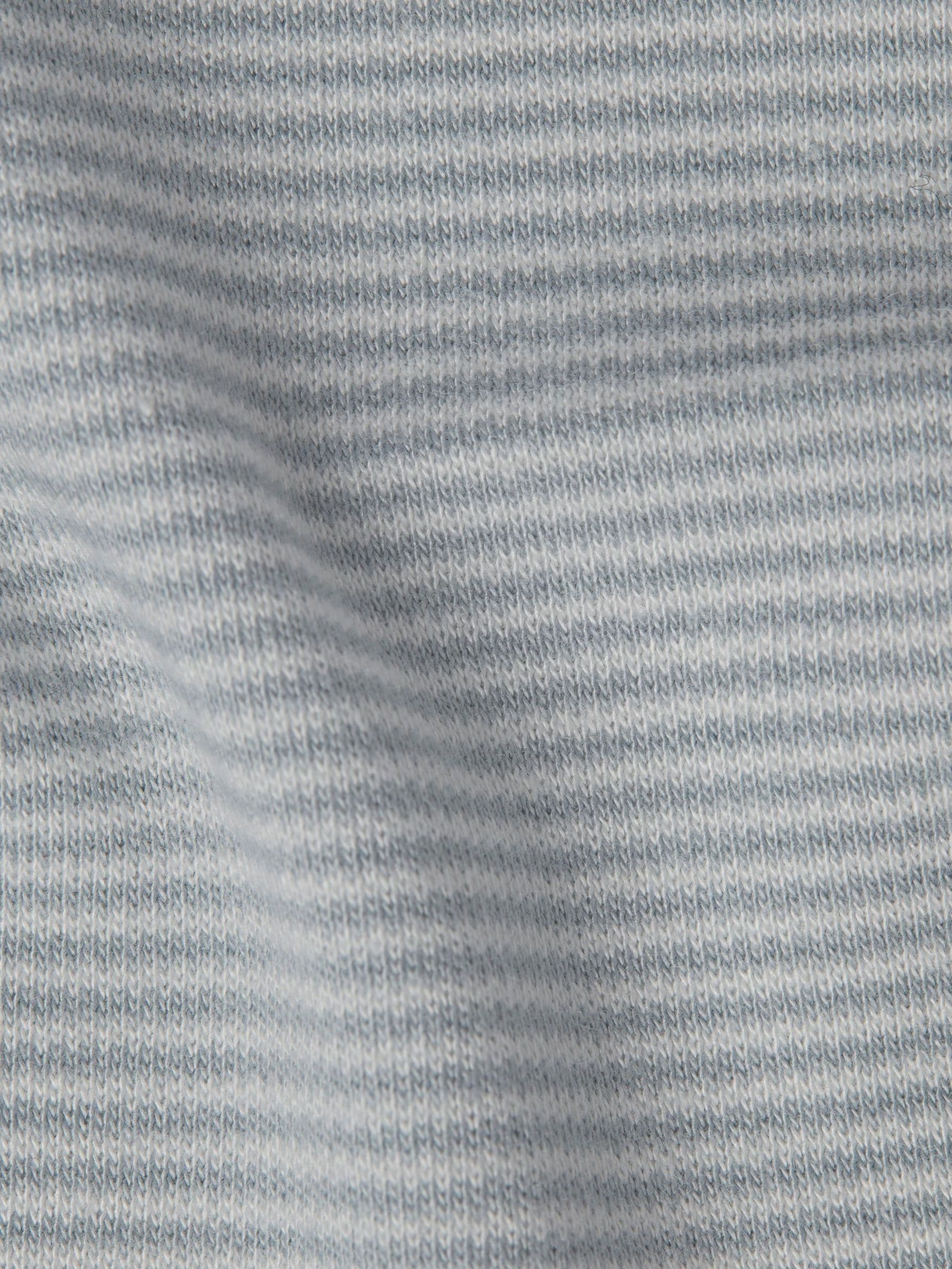 MORI Blue Stripe Supersoft Baby Hat image 3