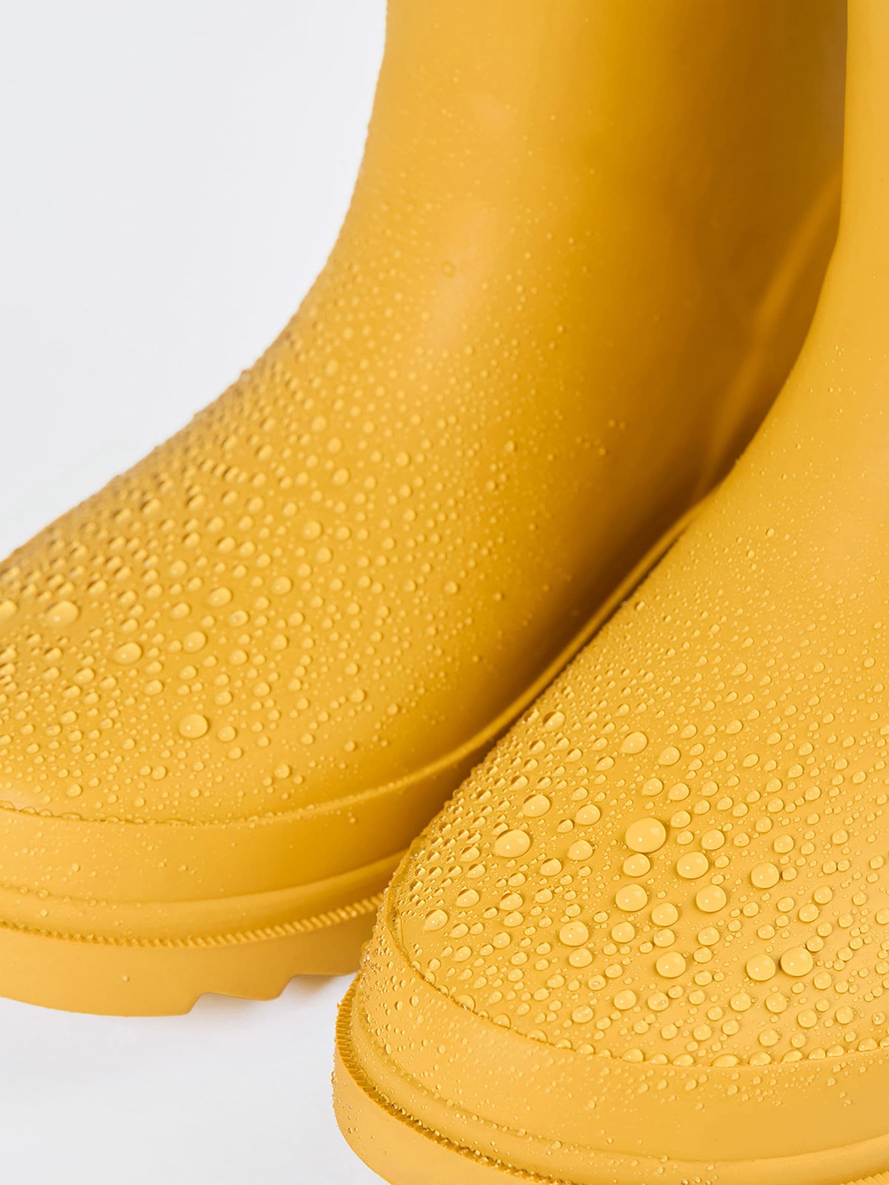 Frugi Yellow Explorer Wellington Boots image 5