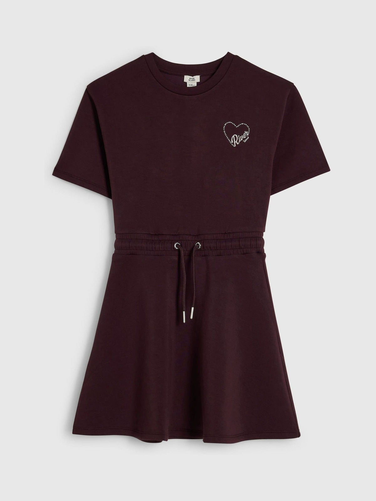 Dsiney Kidz - River Island Purple Premium Tie Waist Dress image 1