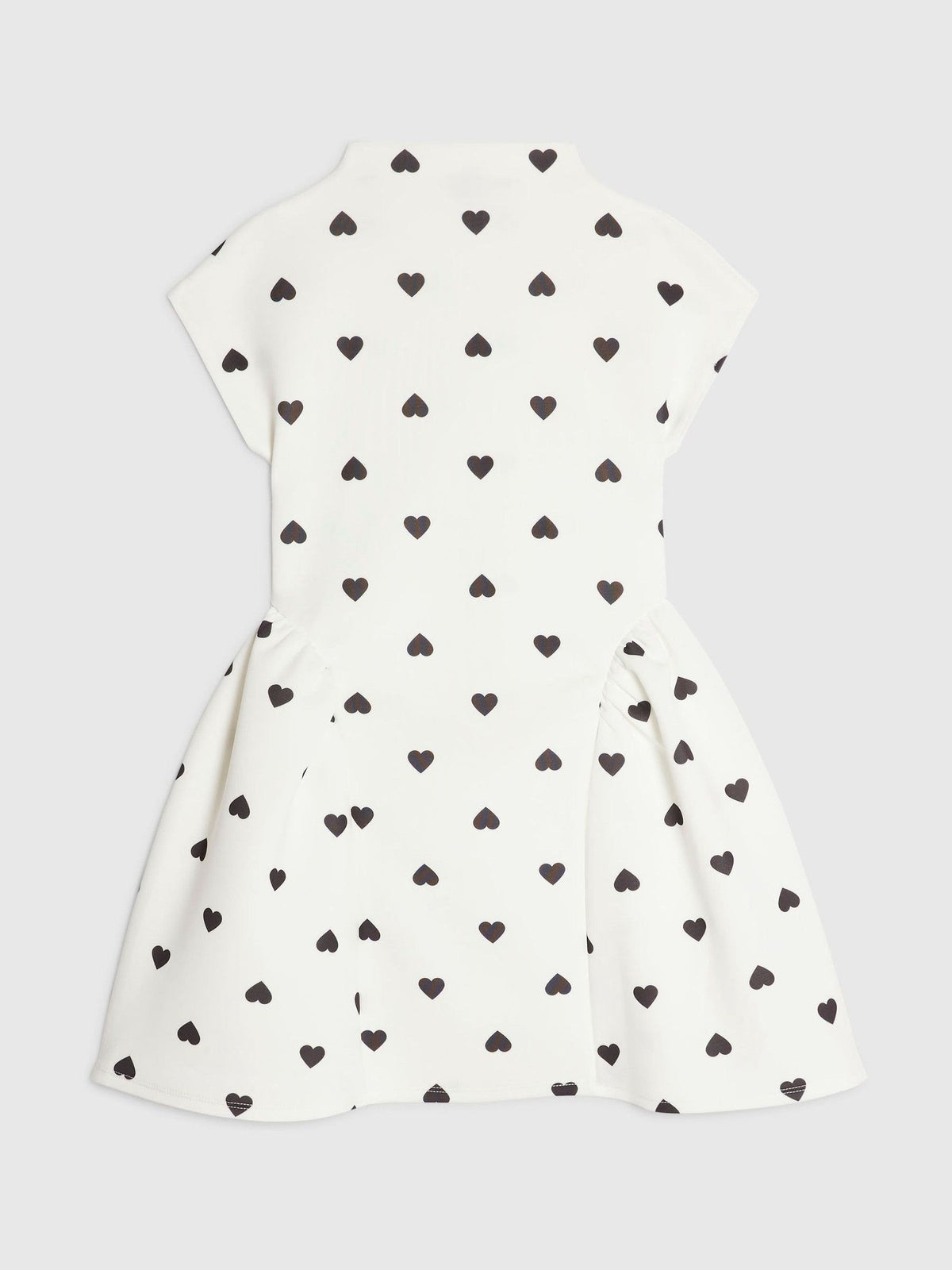 Dsiney Kidz - River Island White Polka Dot Heart Prom Dress image 2