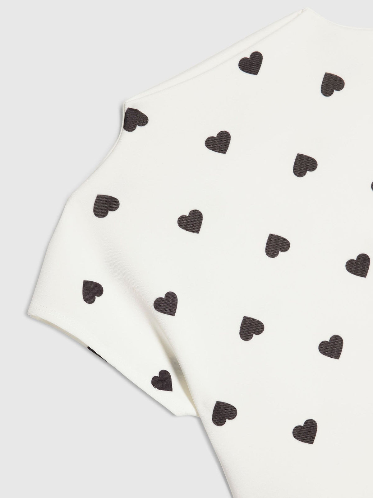 Dsiney Kidz - River Island White Polka Dot Heart Prom Dress image 3