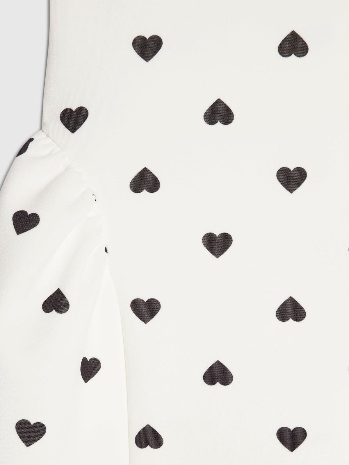 Dsiney Kidz - River Island White Polka Dot Heart Prom Dress image 4
