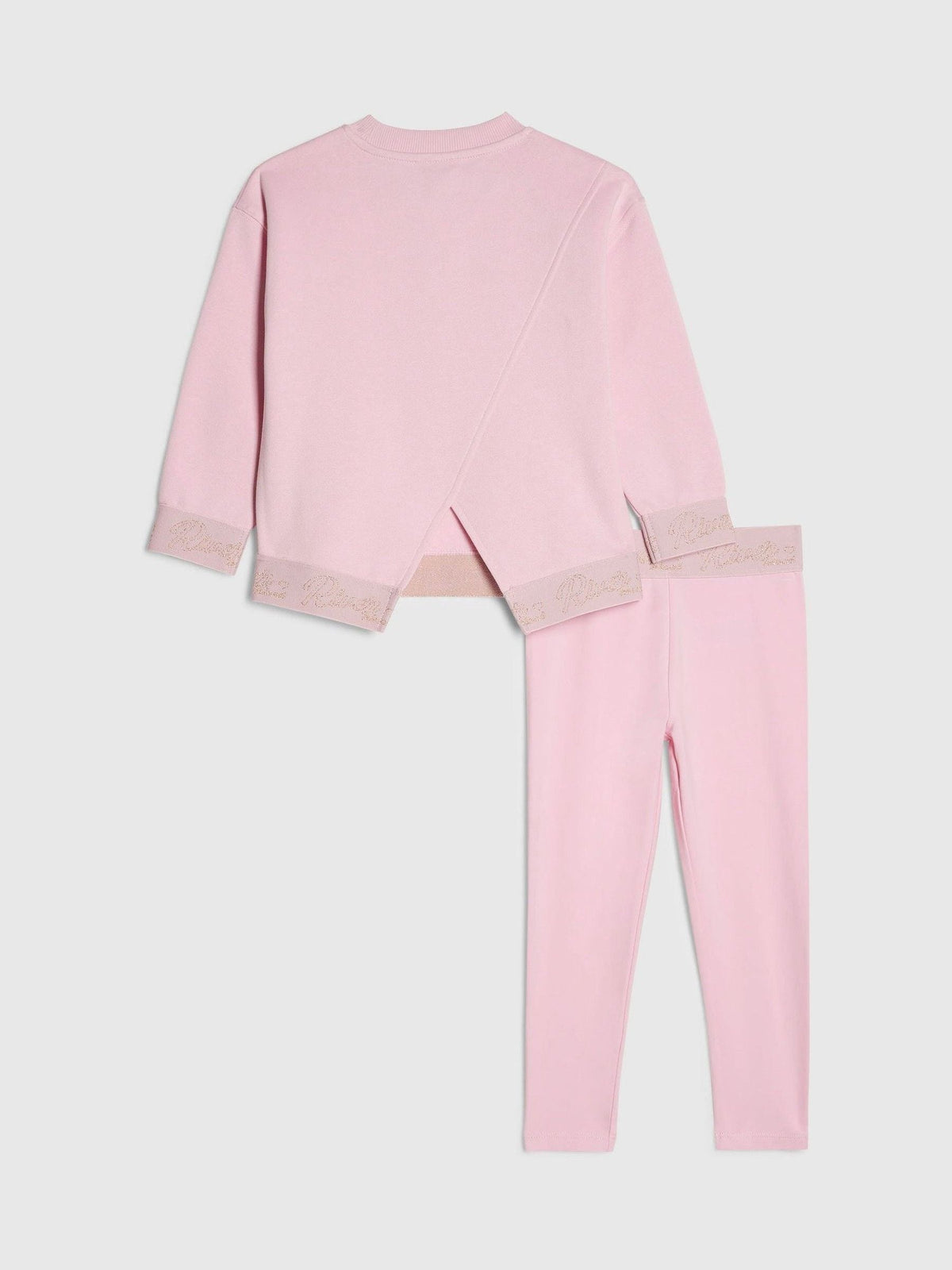 River Island Pink Waistband Sweatshirt & Leggings Set - image 2