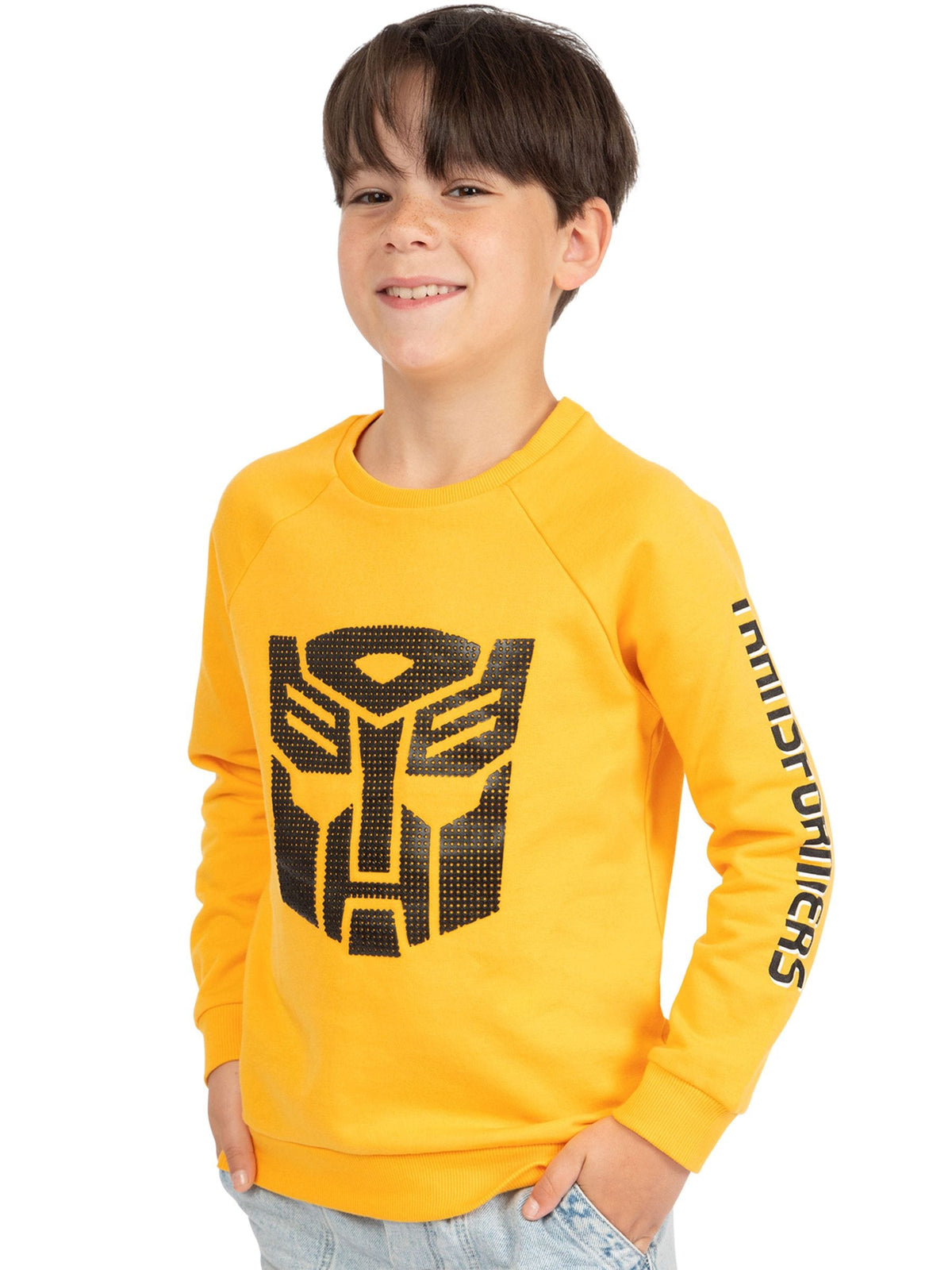 Character Yellow Transformers Autobots Sweatshirt - image 2