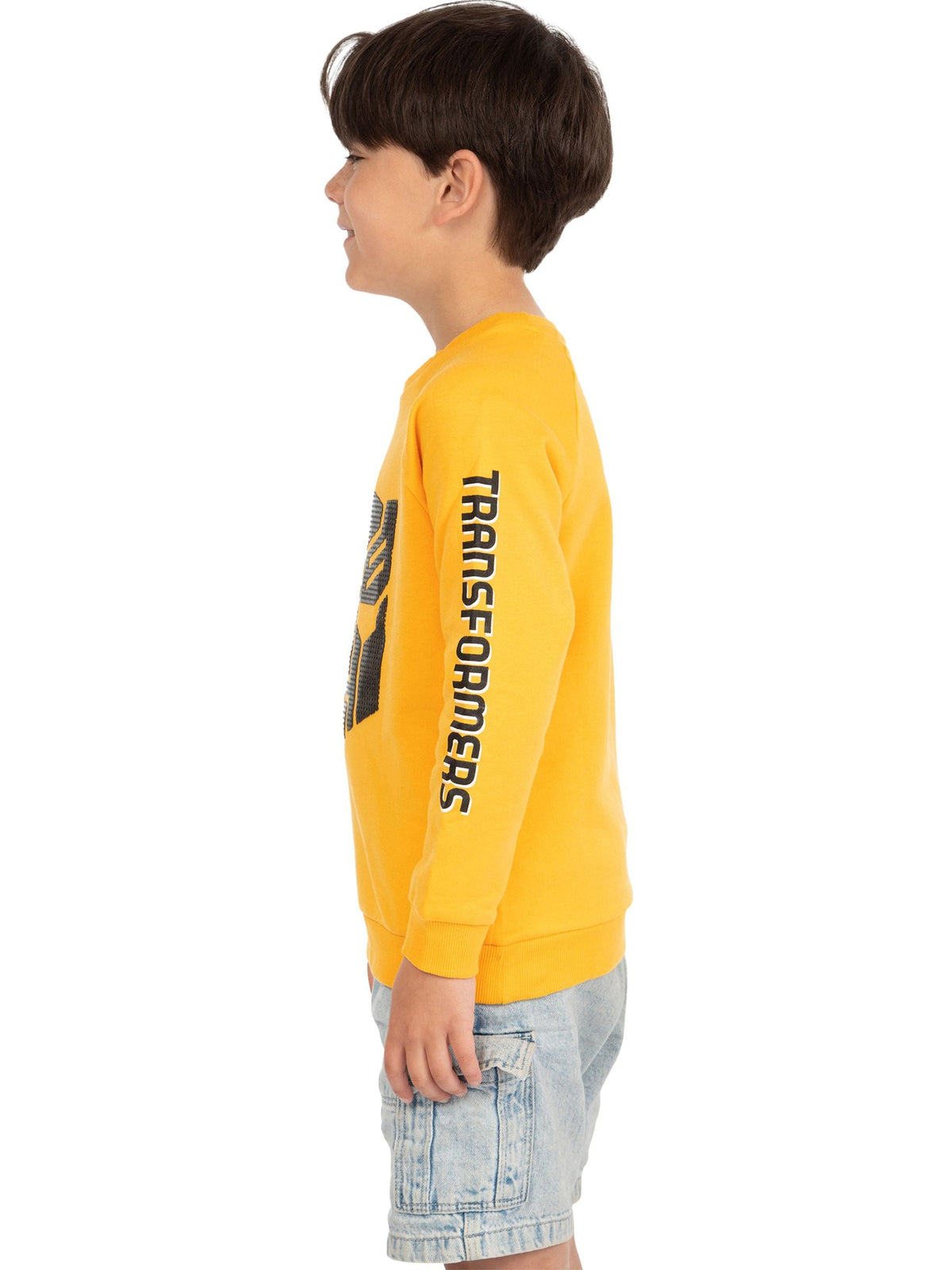 Character Yellow Transformers Autobots Sweatshirt - image 5