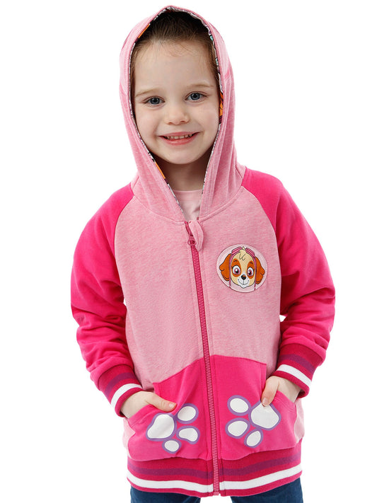 Character Pink PAW Patrol Skye Zip Up Hoodie - image 1