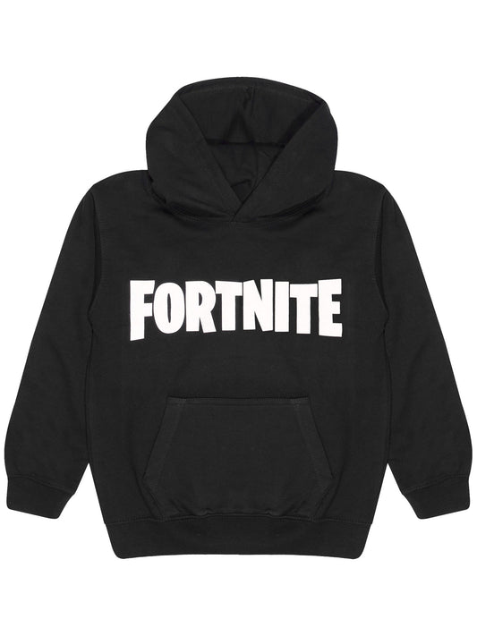 Character Black Fortnite Pullover Hoodie - image 1