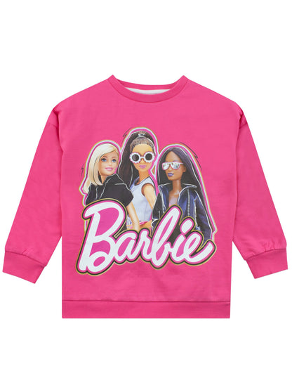 Character Pink Barbie Sweatshirt And Leggings Set - image 6